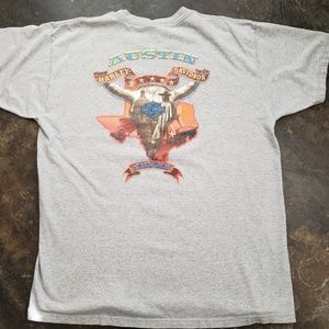 Austin Harley Davidson Double Sided TX T-shirt